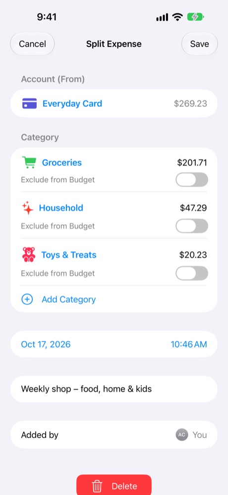 Split Expense