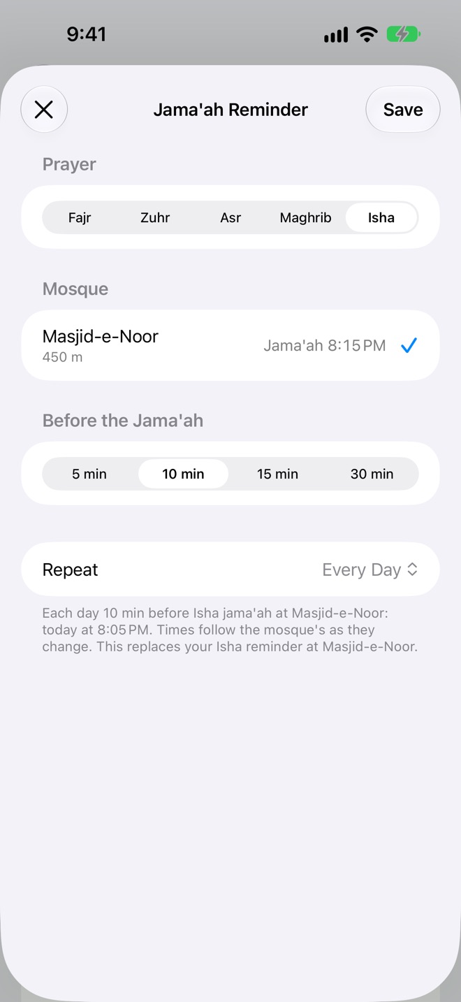 Jama'ah Reminder.