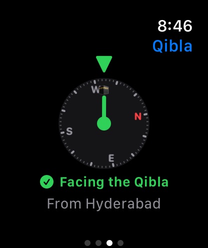 Apple Watch: Facing the Qibla